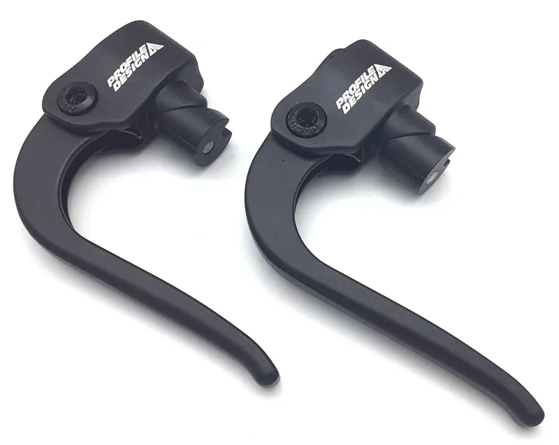 Profile Quick Stop 2 Aero Base Bar TT Brake Levers in Black